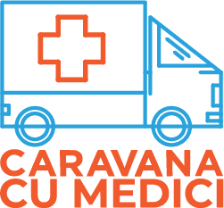 Logo Caravana cu Medici, partener Arch Kinetic Brașov